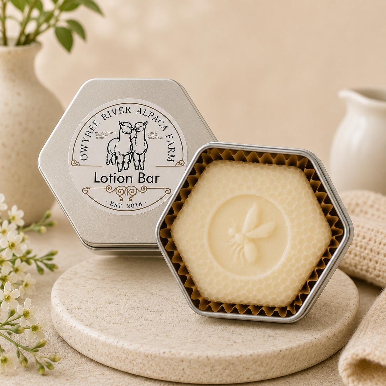 Honeycomb Lotion Bar