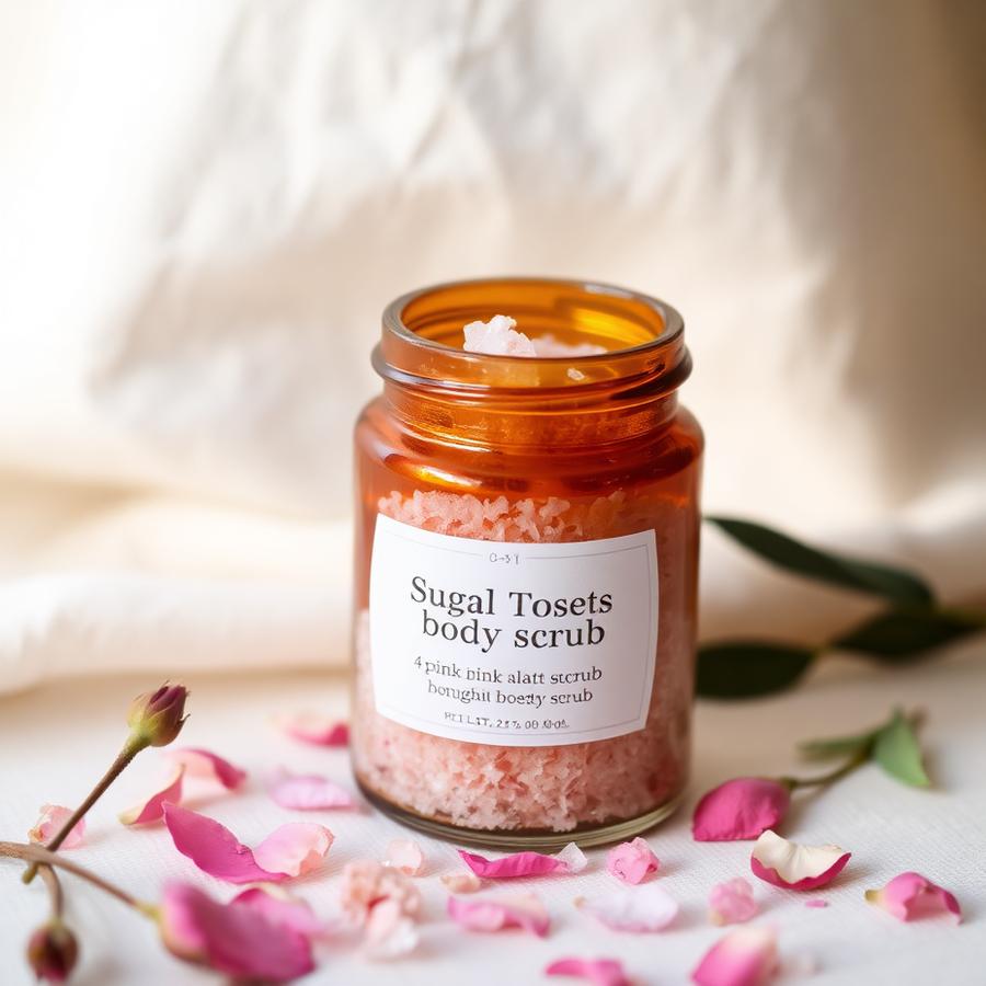 Rose Sugar Scrub
