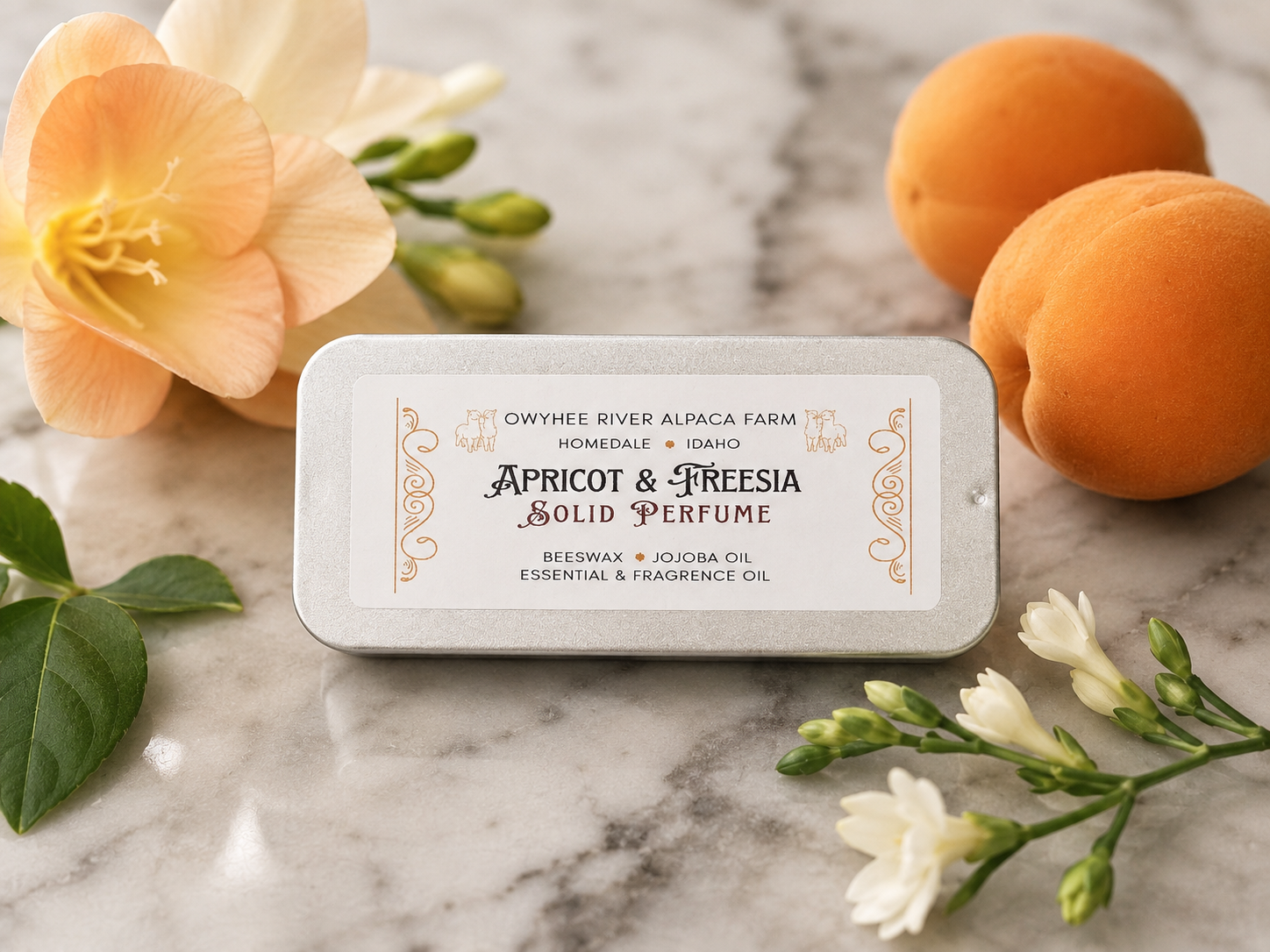 Apricot + Freesia Solid Perfume